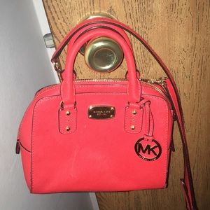 Michael Kors Saffiano satchel